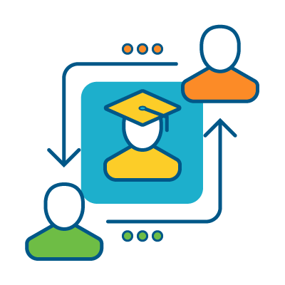 Order transcripts on behalf of someone icon